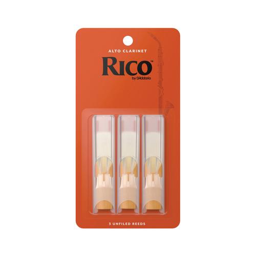 DAddario Woodwinds Rico Alto Clarinet 2.5 3-Pack