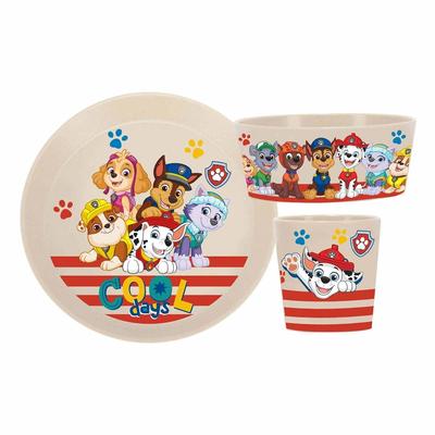 Koziol Connect Kindergeschirrset 3er Set Paw Patrol organic sand Image