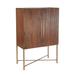 Everly Quinn Solid Wood 2 - Door Accent Cabinet Wood in Brown/Yellow | 58 H x 39 W x 20 D in | Wayfair 3DC8C05FC31C4084B0A4345F39C4D961