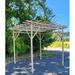 MGP 10 Ft. W x 10 Ft. D Solid Wood Pergola Wood in Brown | 102 H x 120 W x 120 D in | Wayfair TLP-96