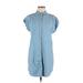 Old Navy Casual Dress: Blue Dresses - Women's Size Medium Petite