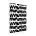 Wrought Studio™ Springview Black Zig Zag Pattern On Canvas by X1 Brand Print Canvas, Cotton in Black/White | 24 H x 16 W x 2 D in | Wayfair