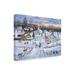 Breakwater Bay Dollinger Joyful Season by Bob Fair Canvas, Cotton in White | 14 H x 19 W x 2 D in | Wayfair 1D9105C1C2F6467CBC0D8E73443E6E5E