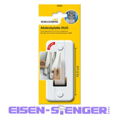 Abdeckplatte Duo, weiß 10,5 cm - 53503 - Schellenberg Image
