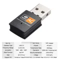 600mbps 2 4 GHz + 5GHz Dual Band USB Wifi Adapter Drahtlose Netzwerk Karte Wireless USB WiFi Adapter