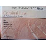 Dressler's Sum And Substance Audio On Criminal Law, 4th With Summary Supplement (Cd)