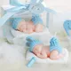 10pcs Children's party candle baby shower favor gift--Sleep Baby Smokeless candle kids Cute birthday