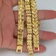 African Party Jewelry Gifts Ethiopian Jewelry Cuban Chain Bangle Dubai 24K Gold Color Various Shapes