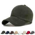 Unisex Baseball Cap Men Women Fishing Hat Outdoor Sun Protection Soft Baseball Hat 56-60cmï¼ŒDark green