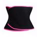 Waist Trimmer Belt Weight Loss Sweat Band Wrap Fat Tummy Stomach Sauna Sweat Belt Sport Safe Accessories Black Pink Yellow Pink XXL