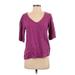 Mod-O-Doc Long Sleeve Top Purple Tops - Women's Size X-Small