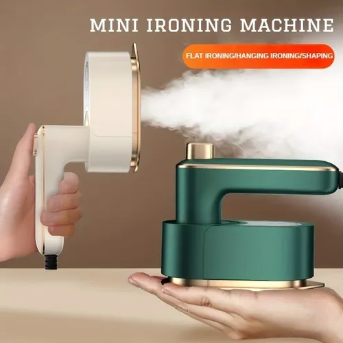 Mini Fer à Repasser à Vapeur 3 en 1, Portable, Pliable, Rotatif, pour Voyage à Domicile