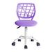 HomyLin Armless Home Office Task Chair Kids Desk Chair Mid-Back