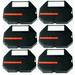PrinterDash Compatible Replacement for Porelon 11830 Black Typewriter Correctable Ribbons - Replacement to Panasonic SKX-ECK2 / SKX-ECK
