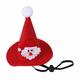 Adjustable Pet Hat - Fine Texture Adorable Ultra-Light No Odor Enhance Atmosphere - Felt Cloth Xmas Puppy Hat Kitty Cosplay Headwear - Pet Supplies