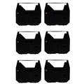 PrinterDash Compatible Replacement for Memorex 3205-0942 Black Typewriter Correctable Ribbons (6/PK) - Replacement to Brother 1230 / Brother 1030