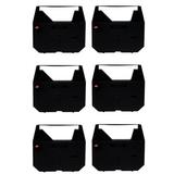 PrinterDash Compatible Replacement for Panasonic KX-R190/KX-R200/KX-R300/KX-R350/KX-R445/KX-R550/KX-R800 Black Typewriter Correctable Ribbons (6/PK) (KX-R50)