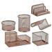 Pen Holder for Desk Mesh Desk Organizer Office Supplies Pencil Holder Organizer Mail Organizer Paper Clip Holder