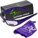 Chicopee Foam Padded Sunglasses (Frame Color: Crystal Purple Lens Color: Gray Polarized)