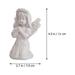 2pcs Resin Angel Figurines Angel Adorns Decorative Angel Decors Angel Statues