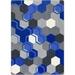 Joy Carpets 2139C-01 67 x 6 x 6 in. Team Up Rectangle Area Rug Blue