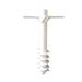 Outdoor Beach Umbrella Sand Anchor With 5-Tier Screw Safe Stand for Strong Winds