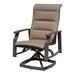 Courtyard Casual Madison 2 Padded-Sling Swivel Dining Chairs Rust