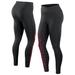 Women's Nike Black Tampa Bay Buccaneers Yard Line Crossover Leggings