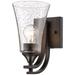 Millennium Lighting Natalie 1 Light Wall Sconce in Rubbed Bronze