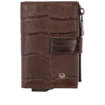 JOOP! Geldbörse Fano E-Cage C-Four mit RFID-Schutz Dark Brown Braun Damen Image