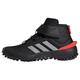 adidas Fortatrail Shoes Kids Schuhe-Hoch, core Black/Silver met./Bright red, 35 EU