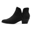 Cowboy Stiefelette LASCANA, Damen, Gr. 36, schwarz, Obermaterial: 100% Textilmaterial. Futter: 100% Textilmaterial. Decksohle: 100% Lederimitat. Laufsohle: 100% Synthetik, unifarben, casual, Schuhe Ankleboots Stiefelette, Cowboy Boots, Western...