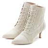 Schnürstiefelette LASCANA, Damen, Gr. 41, beige, Obermaterial: 100% Textilmaterial. Futter: 100% Lederimitat. Decksohle: 100% Lederimitat. Laufsohle: 100% Synthetik, unifarben, modisch, Schuhe, in sexy Spitzen Optik, Stiefel