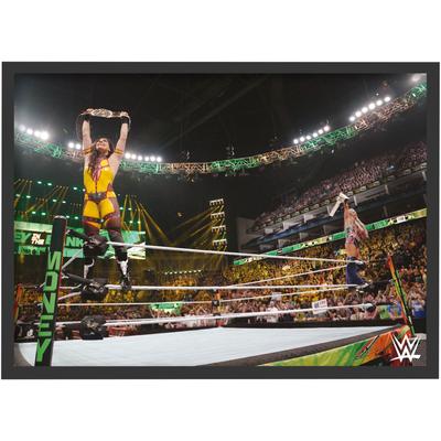 WWE MITB Liv Morgan und Raquel Rodriguez gewinnen Poster – gerahmt A3 Image