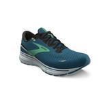 Brooks Ghost 15 Running Shoes - Men's Moroccan Blue/Black/Spring Bud 8.5 Medium 1103931D462.085