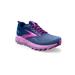 Brooks Cascadia 17 Running Shoes - Women's Navy/Purple/Violet 9.5 Narrow 1203921B449.095