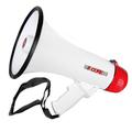 5 CORE 5Core Bullhorn Cheer Speaker Megaphono Siren Strap Portable 20RF Plastic in White | 14 H x 9 W x 10 D in | Wayfair