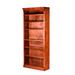 Forest Designs 49" H x 36" W Solid Wood Standard Bookcase Wood in Black | 49 H x 36 W x 13 D in | Wayfair 6125-MB