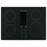 GE Profile™ Downdraft Electric Cooktop in Gray/Black | 2.56 H x 21.94 W x 29.88 D in | Wayfair PP9830SRSS