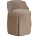 Barrel Chair - Willa Arlo™ Interiors Viveros Upholstered Barrel Chair Cotton in Brown | Wayfair 9924D546882D4E268BAEA42EA6099671