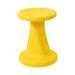 ECR4Kids Twist Wobble Stool, 18in Seat Height, Active Seating Plastic in Yellow | 18 H x 13.5 W x 13.5 D in | Wayfair ELR-15629-YE