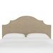 Kelly Clarkson Home Hallie Linen Upholstered Panel Headboard Upholstered in White/Brown | Queen | Wayfair 8EC94B50CD3D4C839CADB1CCF7C3DEDD