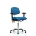 Inbox Zero Kenyata Class 100 Vinyl Clean Room/ESD Chair - Medium Bench Height w/ Adjustable Arms & ESD Casters In ESD Vinyl Aluminum/Upholstered | Wayfair