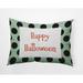 The Holiday Aisle® Hansi Lumbar Rectangular Indoor/Outdoor Pillow Cover & Insert Polyester/Polyfill blend in Green | 14 H x 20 W x 6 D in | Wayfair