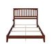 Wildon Home® Northlakes Solid Wood Panel Bed Wood in Brown | 50 H x 64.625 W x 82.75 D in | Wayfair 84079A4A81AC4CAA9F845AA881162149