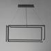 Everly Quinn 1 - Light Pendant in Black | 38 H x 16 W x 16 D in | Wayfair 9CF794A9A650453EAB98ABE933BD0223