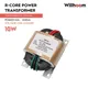 Transformateur de puissance r-core 10W double sortie fil de cuivre amplificateur Audio entrée