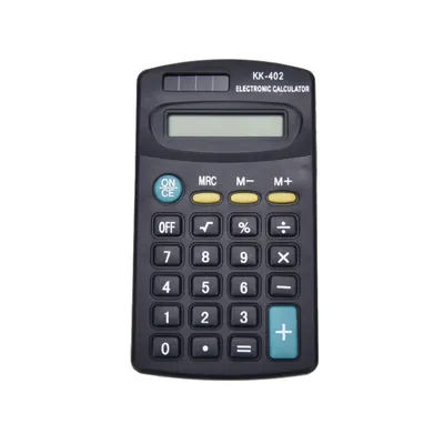 Outils comptabilité financière Calculatrices électroniques à 8 chiffres Étudiants du bureau à