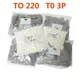 200PCS TO-220 T0-3P White Transistor Plastic Washer Insulation Washer Transistor +TO-220 Pads