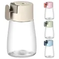 Salt Control Bottle Home Kitchen Sugar Bowl Push Type Seasoning Dispenser Pepper Shaker Spice Salt